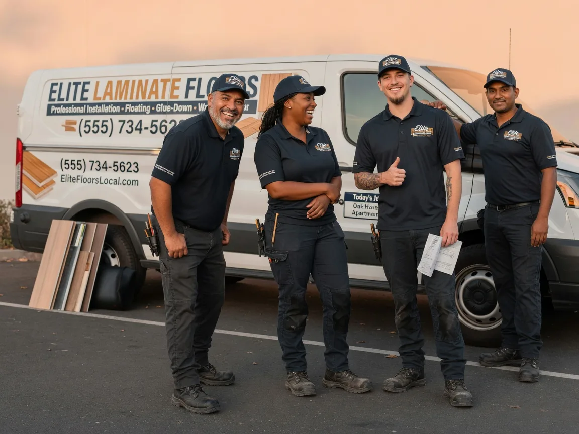 Laminate flooring installation company in Worley, ID